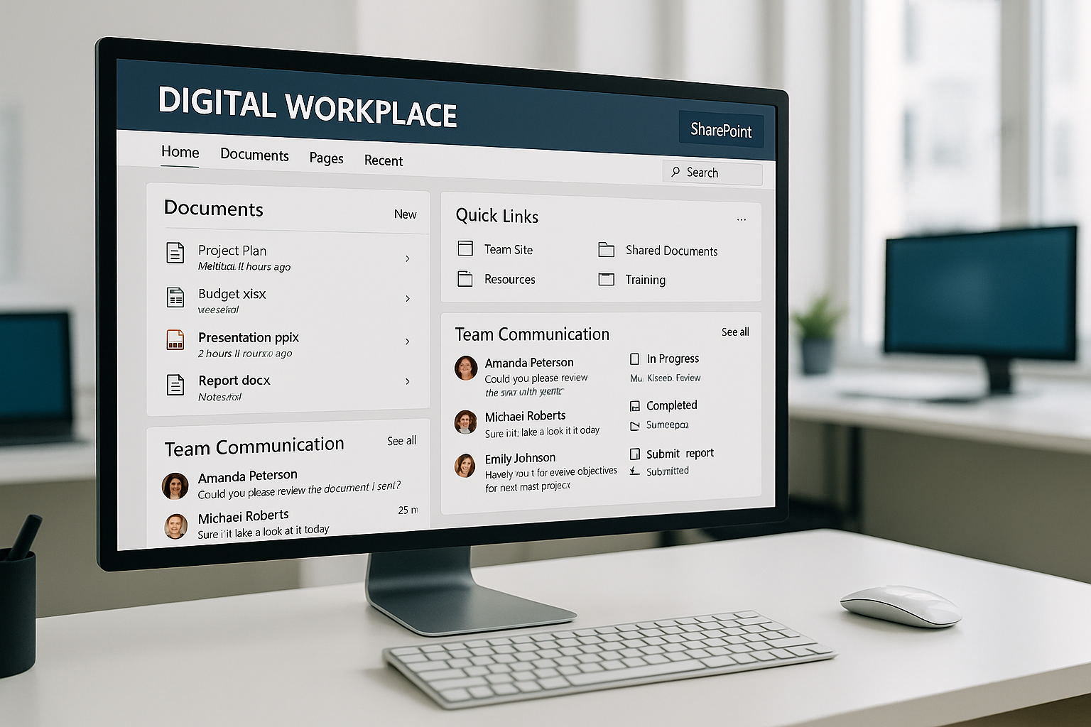 Digital Workplace mit SharePoint - unterstützt von IT Systempartner